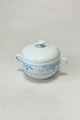 Bing & Grondahl Fleur, Light Blue Sugar Bowl No 302