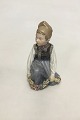 Royal Copenhagen overglaze figurine Amager Boy nr. 12414