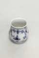 Royal Copenhagen Blue Fluted Plain Mustard Pot, missing Lid. No. 358