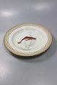 Royal Copenhagen Flora Danica Fish Plate No 19/3549