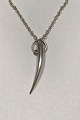 Georg Jensen Sterling Silver Necklace with UNO Pendant No 451 (2004)