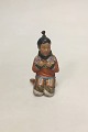 Royal Copenhagen Overglaze Figurine of Greenland Girl No 12415