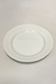 Royal Copenhagen White Flora Danica Pearl Pattern Lunch Plate No 3550