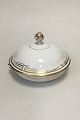 Royal Copenhagen Patttern No 117 Art Nouveau with Gold decoration Lidded Bowl