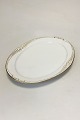 Royal Copenhagen Patttern No 117 Art Nouveau with Gold decoration Serving 
Platter