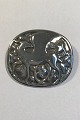 Georg Jensen Sterling Silver Brooch No 81