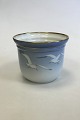 Bing & Grondahl Seagul with Gold Flowerpot No 669