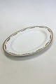 Royal Copenhagen Pattern No 478 Rose Garlands with gold Large Oval Dish No 9039