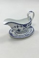 Royal Copenhagen Blue Fluted Half Lace Sauce Boat No 583