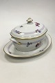 Royal Copenhagen Pattern No 597 Tureen with saucer No 9347