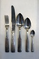 Hans Hansen  Arvesølv No 2 Sterling Silver/Silver Flatware Set for 12 people 
(60pcs)