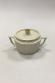 Royal Copenhagen Plain Creme pattern Sugar Bowl with lid No 9479