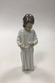 Bing & Grondahl Figurine Girl in Nightgown No 1624