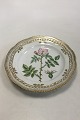 Royal Copenhagen Flora Danica Plate with pierced border No 20/3553