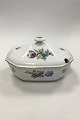 Royal Copenhagen Saxon Flower Light Bee Cell Tureen No 493/2059