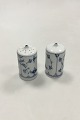 bin g& Grøndahl Blue Fluted Salt and pepper Shaker No 1097