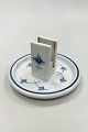 Bing og Grondahl Blue Fluted Hotel Matchbox Holder