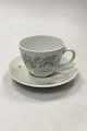 Royal Copenhagen Hotel Porcelain decorated with wild herbs Coffee Cup and Saucer 
No 9600