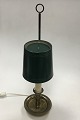 Tablelamp / Walllamp of Brass. Marked THV 1165