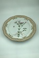 Royal Copenhagen Flora Danica Luncheon Plate No 20/3554 with Pierced Border.