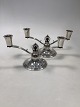 Gran og Laglye  Silver Art Deco 2 Armed Candlesticks (Pair)