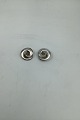 Georg Jensen Sterling Silver Torun Earclips No. 2004