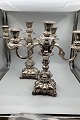 Pair of Danish 3-Armed Candelabras in Silver