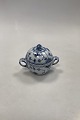 Royal Copenhagen Blue Fluted Half Lace Sugar Bowl No. 161