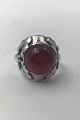 Georg Jensen Sterling Silver Ring No. 11A Carnelian  (1930-1945)