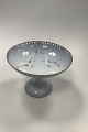 Bing and Grondahl Seagull with Gold Pierced Rim pedestal bowl