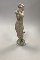 Royal Copenhagen Gerhard Henning overglaze Figurine by Gerhard Henning Bathing 
Girl No 2428