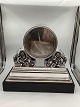 Georg Jensen Sterling Silver Large Mantel Clock No 339 by Johan Rohde