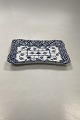 Royal Copenhagen Blue Fluted Full Lace Oblong Tray No 1122