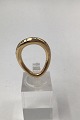 Georg Jensen 18K Gold Ring (0.14 ct Brillant cut Diamonds) Offspring