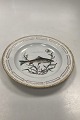 Royal Copenhagen Private Painted Flora Danica Fish Plate No 3549