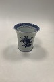 Royal Copenhagen Tranquebar, Blue Faience Vase No 1239