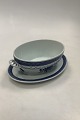 Royal Copenhagen / Aluminia Blue Tranquebar Gravy Boat