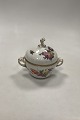 Royal Copenhagen Full Saxon Flower Sugar Bowl with Lid No 1681