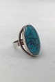 Niels Erik From Sterling Silver Ring with Turquoise