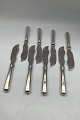 Set of 8 Fish Knifes in 84 Russian Silver Moscow