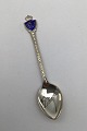 Bernhard Hertz Sterling Silver Commemorative Spoon "Danmark"