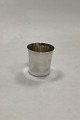 Swedish Silver cup gilded inside C.G.H
