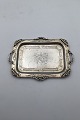 Small Silver Tray with Coat of Arms