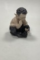 Royal Copenhagen Figurine Faun with Snake No 1712