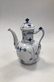 Royal Copenhagen Blue Fluted Plain Large Coffee Pot No. 48