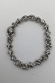 Georg Jensen 18K Whitegold Bracelet No. 1490 "Magic" Diamonds ca. 0.04 ct