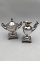 Mema Empire Silver Cream and Sugar Set