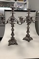 5 Armed Silverplate Candelabras