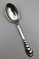 Evald Nielsen Silver No. 4  Silver Serving Spoon