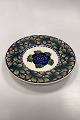 Aluminia Wall Plate with Blue Flower No. 346/352